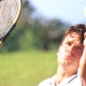 テニスと目とサングラスの関係は重要。
