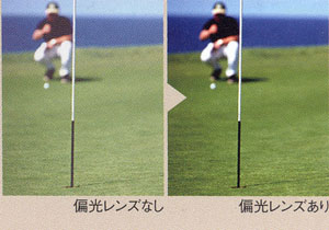 スポーツメガネ サングラス度付き 兵庫県 ゴルフどきに最適な偏光サングラス