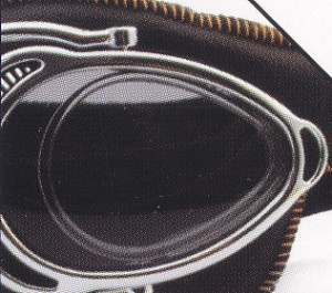 スクーター時のメガネSM：NANNINI　イタリア製　ＨＯＴ　ＲＯＤ度入り対応
