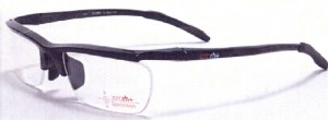 ベイスボールどきのメガネと普段の眼鏡を兼用フレームRH１７９０５