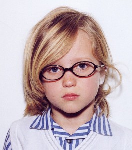 子供用のふだんメガネとスポーツメガネを兼用していただくご提案。