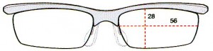 スポーツメガネには、ファッションとしてデザインした度つきスポーツメガネがあります。